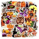 Halloween klistermärken 50 st 2