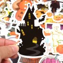 Halloween klistermärken 50 st 4