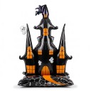 Halloween Koriste Ilmapallot 5 kpl Seisova Kauhukuja 150 x 106 cm Korppi Luudanvarsi ja 2 Hämähäkkiä Musta Oranssi ja Violetti 6