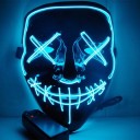 Halloween lysende maske 8