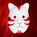 Halloween-naamio H1095 2