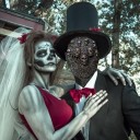 Halloween-naamio H1117 5