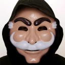 Halloween-naamio H1125 4