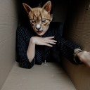 Halloween-naamio H1126 3