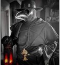Halloween-naamio H1136 4