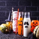 Halloween papirsugerør 50 stk. 3