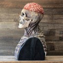 Halloween skelettmask 2
