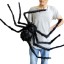 Halloweenowa dekoracja ogromny pająk 75 cm 7
