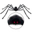 Halloweenská dekorace pavouk 125 cm 4