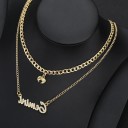 Halsband med dubbla stjärntecken för kvinnor 11