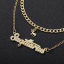 Halsband med dubbla stjärntecken för kvinnor 2