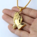 Halsband med handhänge 4