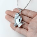 Halsband med handhänge 5