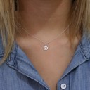 Halsband med tasstryck för kvinnor M74 5