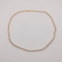 Halsband med zirkoner 4