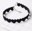 Halsband mit Herzmuster J679 3