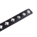 Halsband mit Spikes – schwarz 2