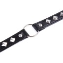 Halsband mit Spikes – schwarz 4