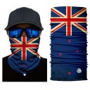 Halstørklæde med flagprint 3