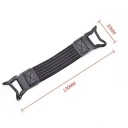 Halterung für E-Reader, Tablet oder Telefon 130 x 20 mm mit Sicherheitsgurt für Bildschirme von 5-8 Zoll, einfache Handhabung 7