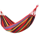 Hamac din pânză 260x80 cm, rezistent, lat, suspendat, pentru dormit, leagăn portabil din material textil, pentru camping în aer liber și utilizare în timpul liber 4