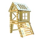 Hamsterhus i trä C732 9