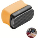 Hand Deburring File for Paint 4.3 x 2.4 x 2.9 cm Double-Sided File with Magnet and Rubber Grip 2