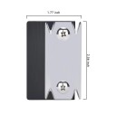 Hand Plane for Edges and Corners of Wood Edge Alignment Corner Chamfering Deburring Carpentry Tool with Replaceable Blade 2