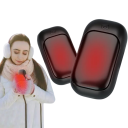 Hand Warmer 2 Pack Compact Pocket Size Intelligent Winter Hand Warmer Simple Style Portable Heat for Your Pocket 6