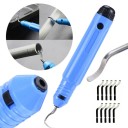 Handavgradningsverktyg NB1100 Kantborttagning Metall Plast Aluminium Ergonomiskt handtag Utbytbart blad Rena snitt 2