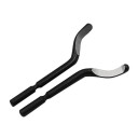 Handavgradningsverktyg NB1100 Kantborttagning Metall Plast Aluminium Ergonomiskt handtag Utbytbart blad Rena snitt 6