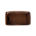 Handbag Organiser with Multiple Compartments and Zip Pocket 16×33×16 cm Felt Insert for Organising Cosmetics and Accessories 3