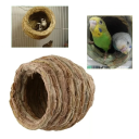 Handgeweven vogelhuisje van stro 12,5 x 12,5 cm Decoratief natuurlijk huisje voor vogels Huisje voor in de kooi of op het balkon 1