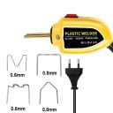 Handhållen plastsvets 100W med EU-kontakt för reparation av sprickor 4 typer av klämmor 200 st 220V 3
