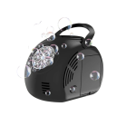 Handheld Electric Bubble Machine with Light Effect 10 Holes 15.4 x 8.9 x 10.9 cm Powered by 4x AA Batteries for Parties, Celebrations and Outdoor Shows 2