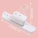 Handheld Paper Punch 16 x 9.2 x 6 cm Adjustable Hole Spacing Tool for Binding Notebooks, Diaries and Notepads 3