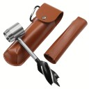 Handheld Soil Auger Set for Planting Trees Soil Hole Digger with Case Gardening and Planting Tools 1