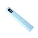 Handheld tragbare UV-Lampe 10 x 2 x 1,7 cm USB-C Wiederaufladbare Lampe für Gel- und Acrylnägel 20 s / 60 s Modellierung 10