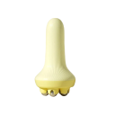 Håndholdt massageredskab til afslapning af muskler i ben, mave og skuldre Massageredskab med 5 stålkugler Rullemassageredskab 7,5 x 4,5 cm 6