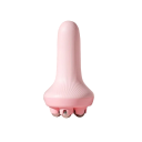 Håndholdt massageredskab til afslapning af muskler i ben, mave og skuldre Massageredskab med 5 stålkugler Rullemassageredskab 7,5 x 4,5 cm 1