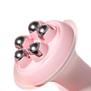 Håndholdt massageredskab til afslapning af muskler i ben, mave og skuldre Massageredskab med 5 stålkugler Rullemassageredskab 7,5 x 4,5 cm 3
