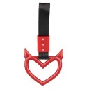 Handle with Devil's Heart Modified Racing Handle with Hand Strap Sports Accessory Various Colours Durable Comfortable Handle 3