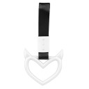 Handle with Devil's Heart Modified Racing Handle with Hand Strap Sports Accessory Various Colours Durable Comfortable Handle 2