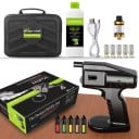 Handmatige Rookpistool voor Voedsel en Rookbellen Vermogen 15-80 W Temperatuur 80-320 °C 5 Smaken en 5 Koppen USB-C Zwart Voor Cocktails Vlees en Show 1