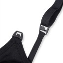 Hands-Free Breast Pumping and Nursing Bra with Cup Openings and Clips on Straps with a Wide Band 14