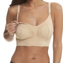 Hands-Free Breast Pumping and Nursing Bra with Cup Openings and Clips on Straps with a Wide Band 5