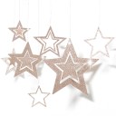 Hangende decoratie met sterren 6