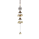 Hangende gong 58 cm met twee-niveau-indeling van bellen Decoratie voor het balkon of de entree voor geluidscomfort 1