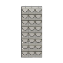 Hangende organizer 164 x 70 cm met 24 doorzichtige zakken Oxford stof + PVC Opberghanger voor de deur met 3 haken voor schoenen en kleine spullen 6