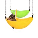 Hanging Bed for Rodents in the Shape of a Banana 4